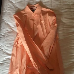 Express 1mx small fitted dress shirt.